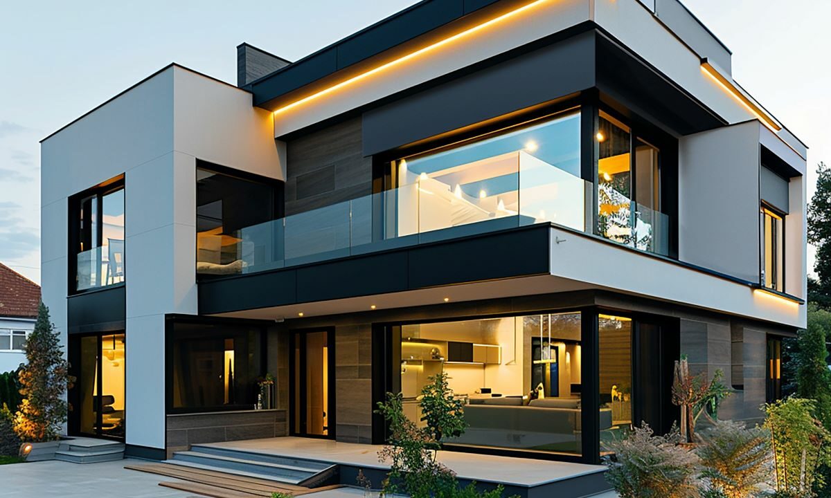house-with-black-roof-house-with-lights
